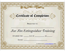 Test and Tag Fire Extinguisher Course Intelligent